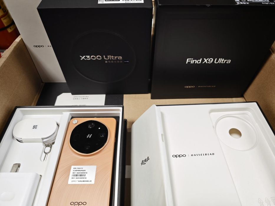 Чисто нов Oppo Find X9 Ultra - 16GB/1TB, 16GB/512GB и ...
