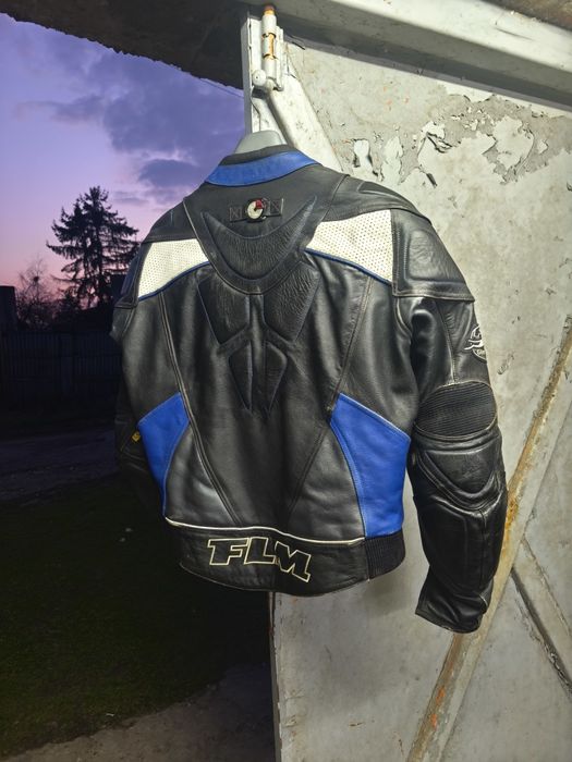 Кожено мото яке FLM