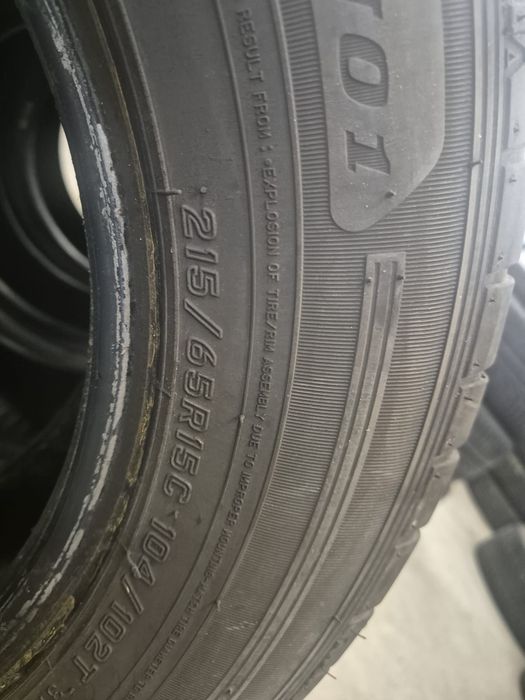 4 anvelope vara Falken 215 65 15 C stare buna