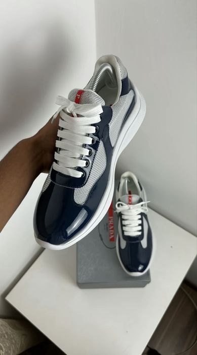 Prada cups темно синие