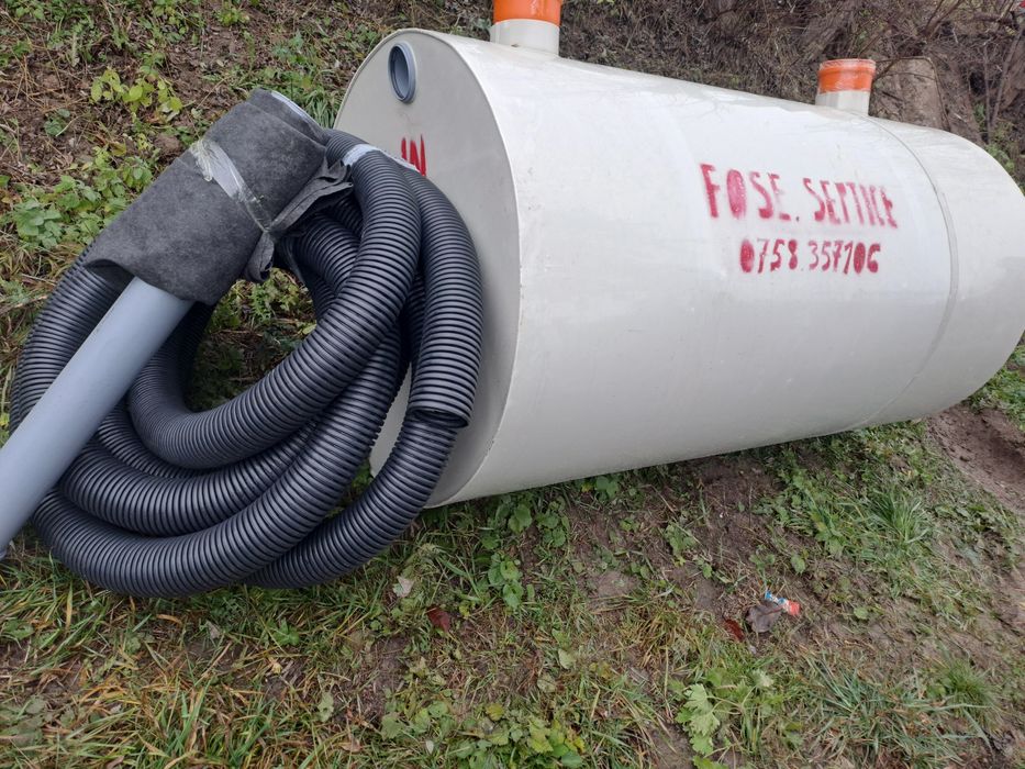 Fose, rezervare apă,rezervoare vitansabile