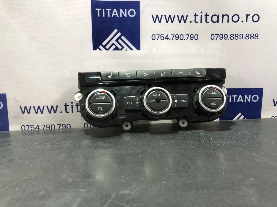 Panou climatronic Volkswagen Passat B7 2012 cod 3AA907044AG