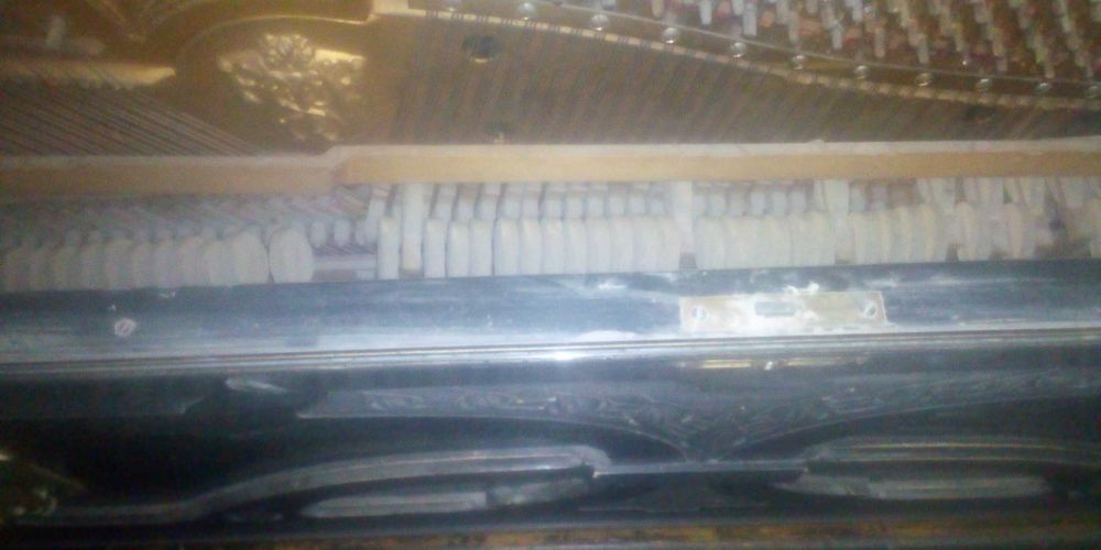 Пианино в рабочем состоянии