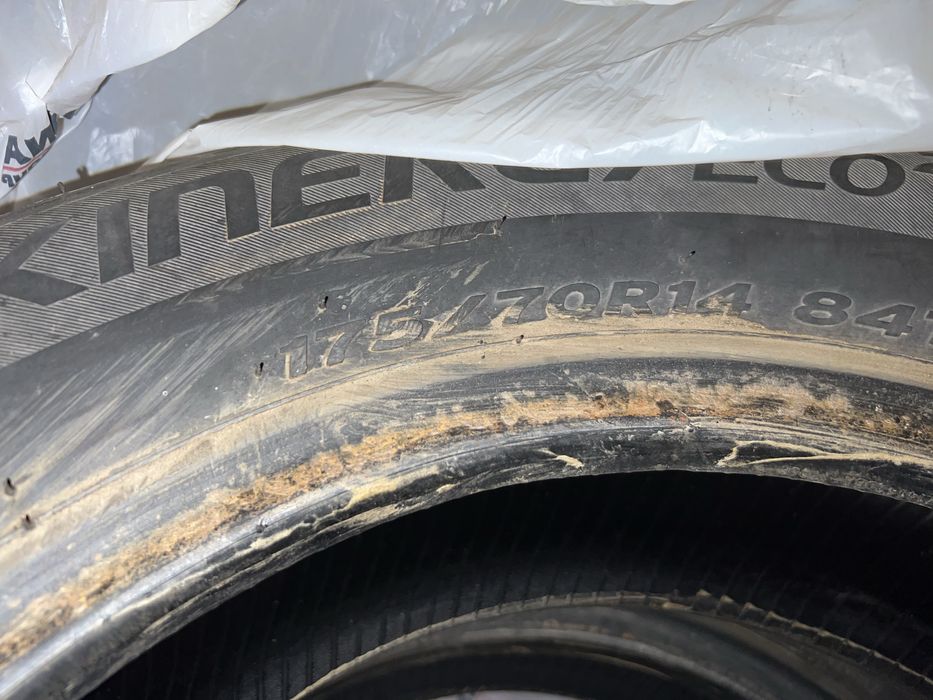 Резервна гума патерица  HANKOOK R16 и летни гуми 175/70 R14 HANKOOK