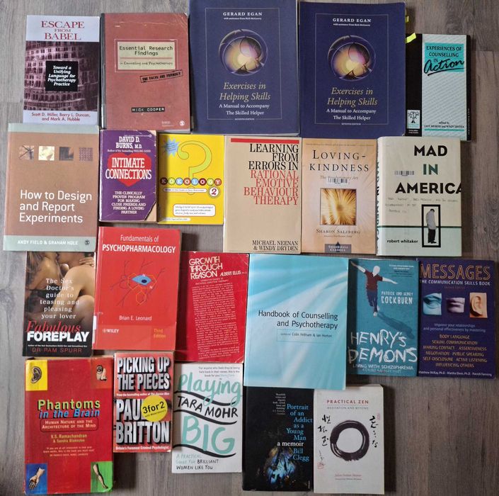 Книги на английски - психотерапия, психология, самопомощ, психиатрия / Books in English - psychology, psychotherapy, self-help