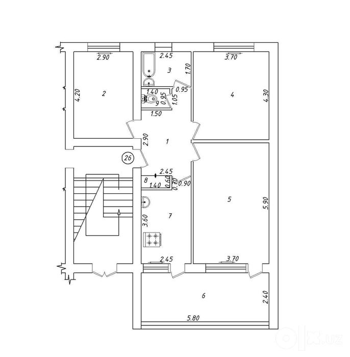 Продажа ул Кунаева 3/1/4 Спец план