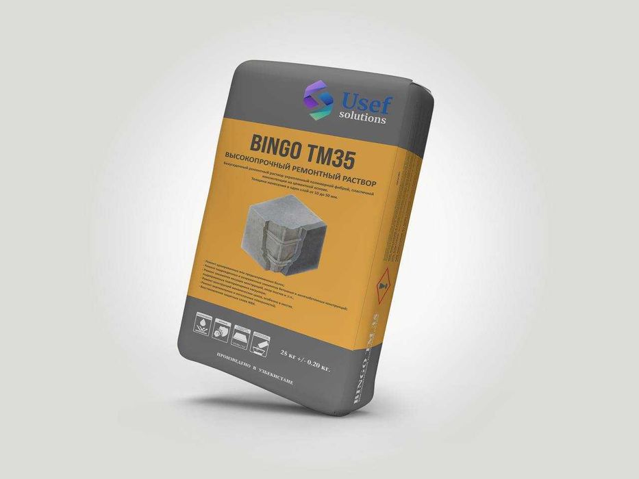 BINGO TM35 Ремонтный раствор для бетона