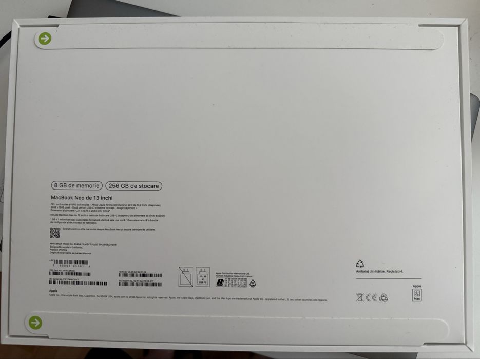 Apple Macbook Neo 256GB SIGILAT