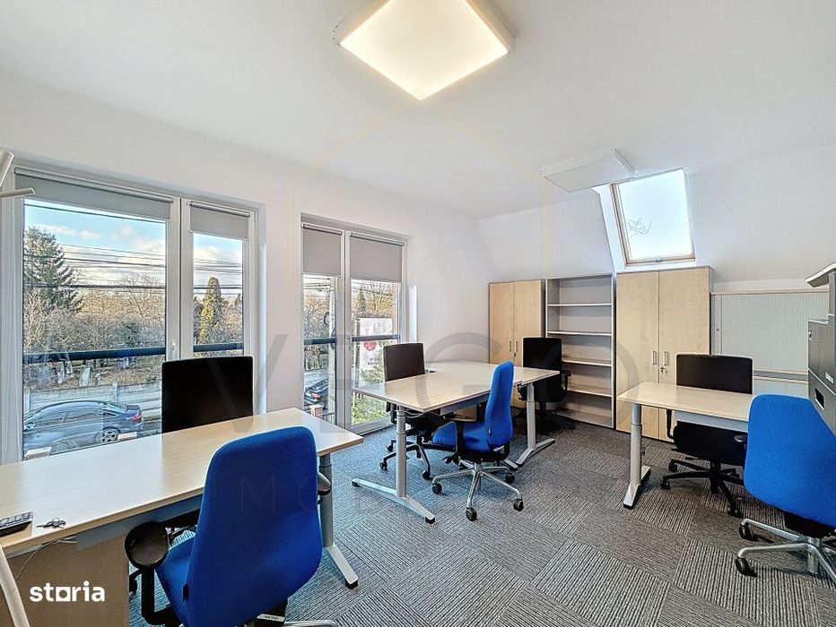 Spatiu premium de birou 250 mp, 2 parcari, gradina, zona Sigma Center