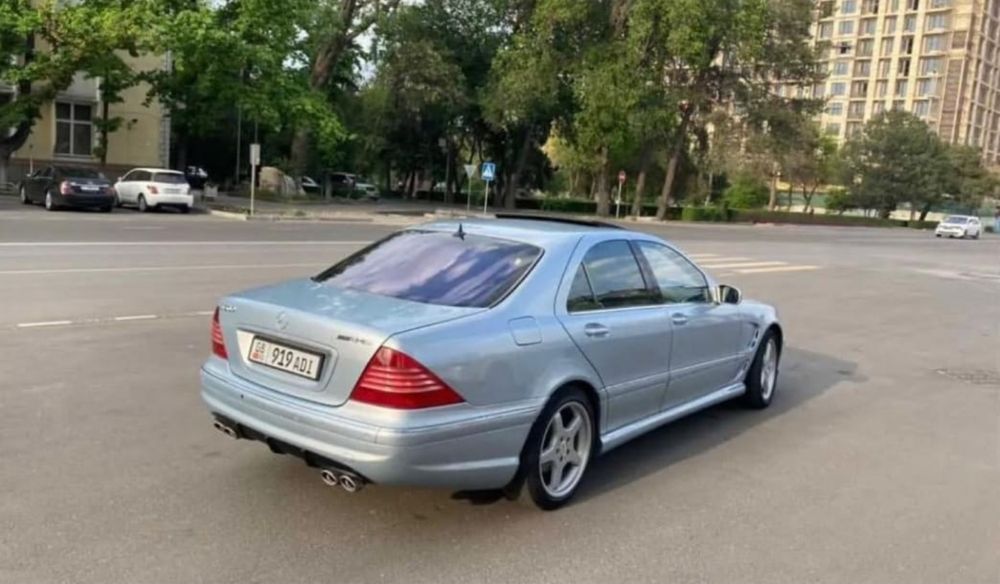Бампер мерседес 220 S-class