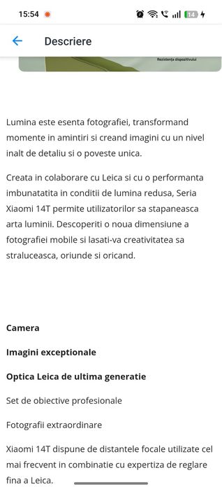 Telefon Xiaomi 14T