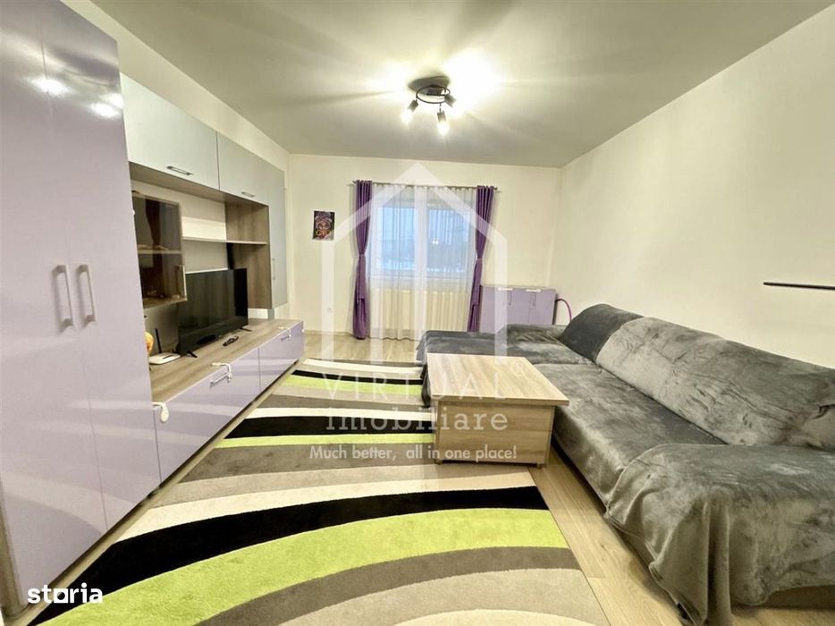 Apartament 2 camere, mobilat modern, etaj 1/4