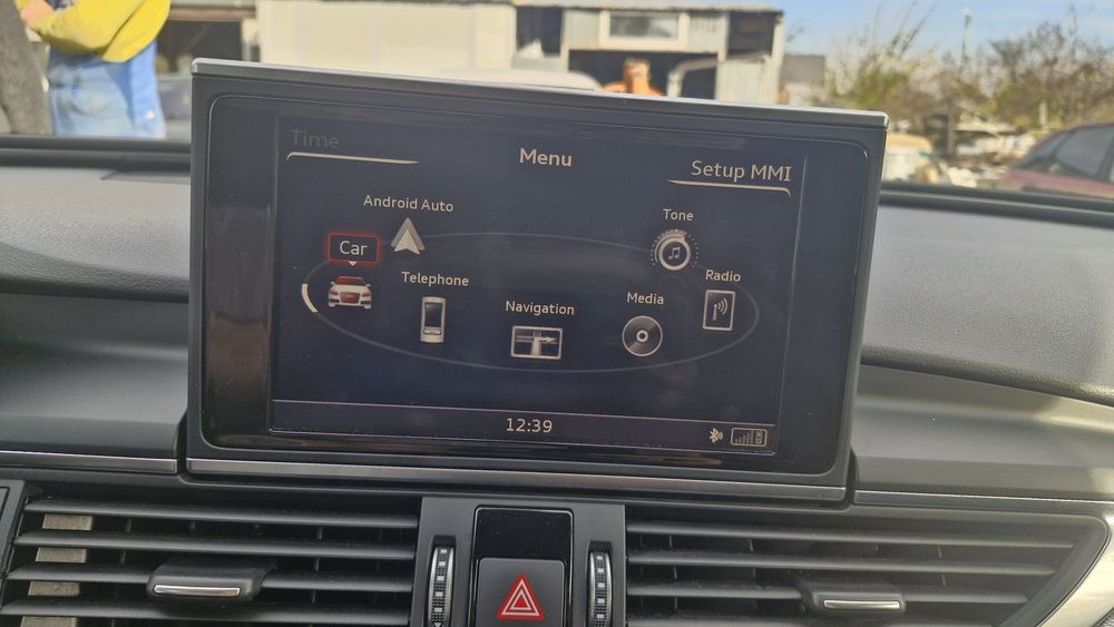 Display Navigatie originală MMI Audi A6 C7 2016 carplay android auto