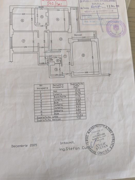 Apartament cu 4 camere parter Vidin
