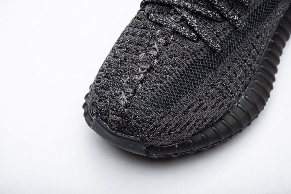 Adidas Yeezy Boost 350 V2 Static Black (Kids/De Copii)