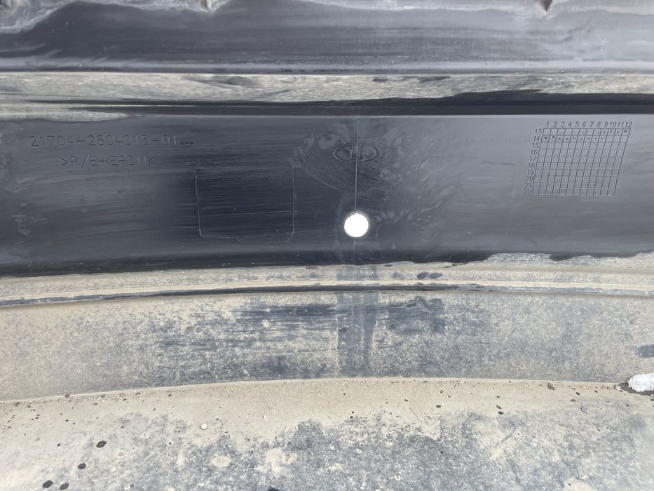 Бампер приора 2 задний седан