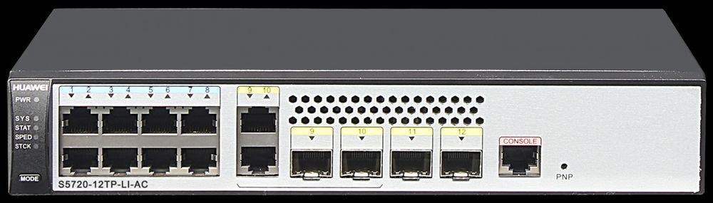 Комутатор Huawei S5720-12TP-PWR-LI-AC Новые, запечатанные.