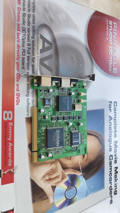 Placa de captura video Pinnacle Studio DC10plus
