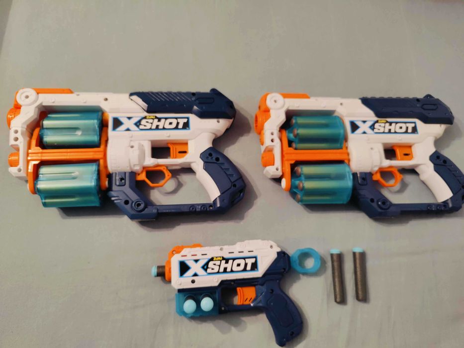 SET Arme Nerf XSHOT 2 + 1 pistol