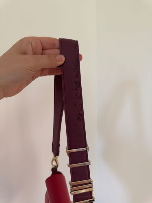 Червена чанта Valentino