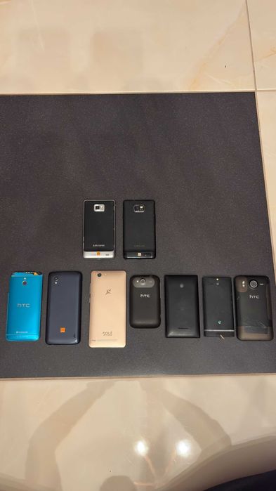 Lot 9 Telefoane Vechi / Retro: Samsung S2, HTC, Lumia, Allview