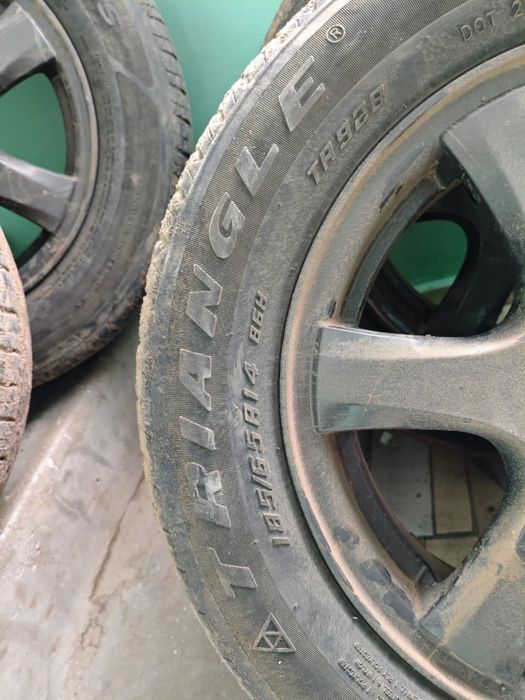 Летние шины с дисками. Продам!