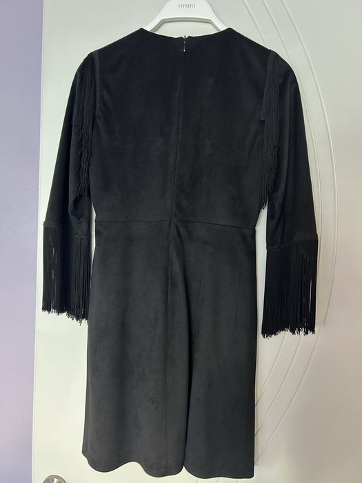 Велурена рокля ZARA