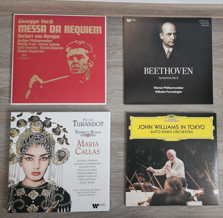 Viniluri muzica clasica 40 lei/disc
