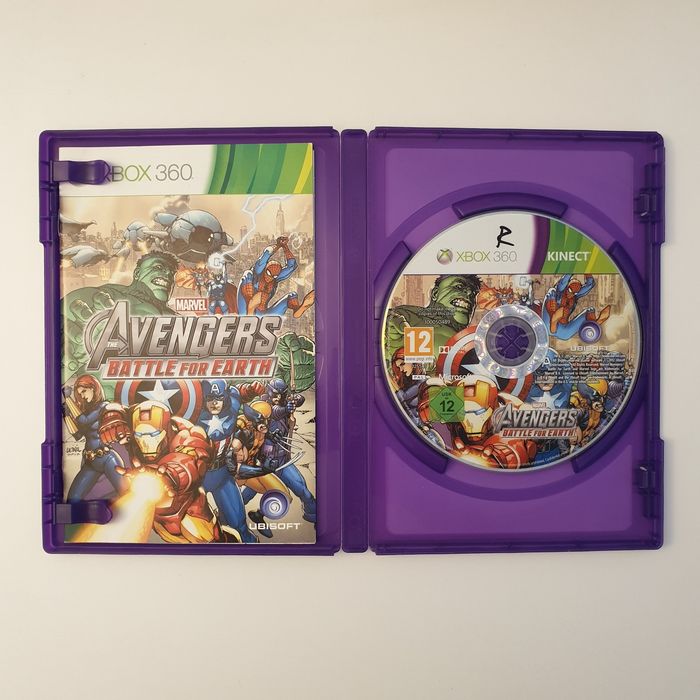 Marvels Avengers Battle For Earth Kinect Xbox 360