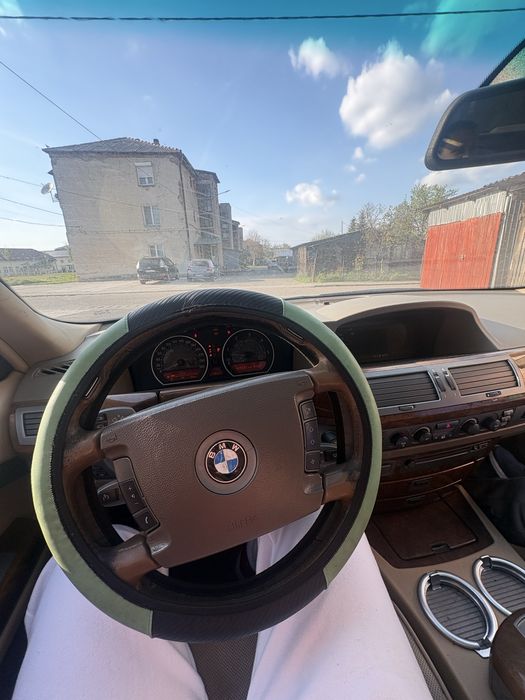 BMW Seria 7 E65 – 3.0 Diesel – Automată – Trapă – Interior crem