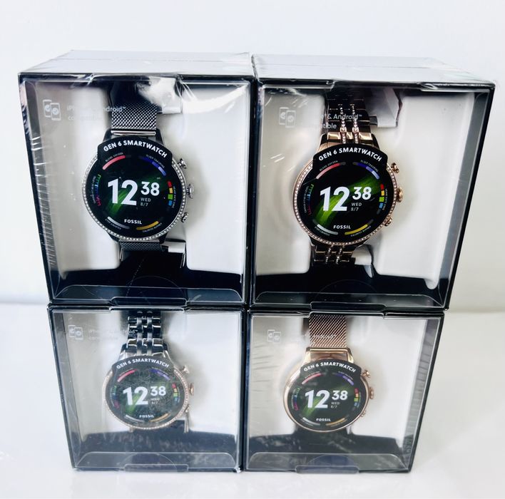 ПРОМО!! НОВ! Смартчасовник Fossil Gen 6 Stainless Steel 2г. Гаранция!