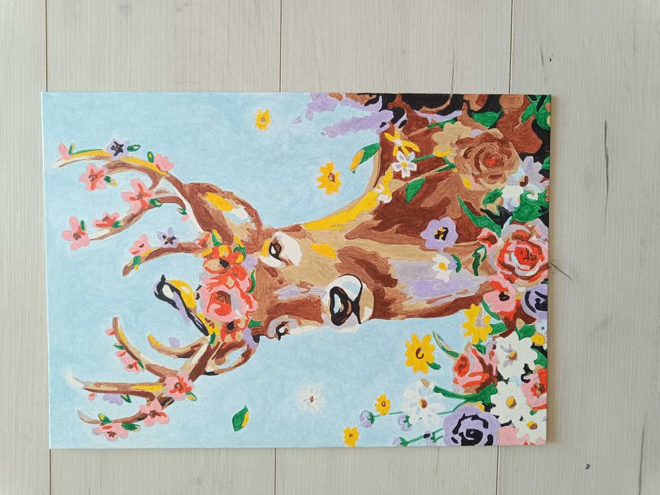 Рисувана картина по номера