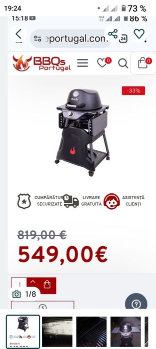 Vând grătar char broil-veber camping