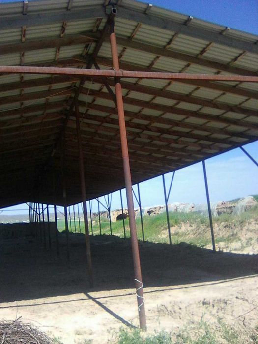 Продается навес длина 52м, ширина 12м, высота 4м