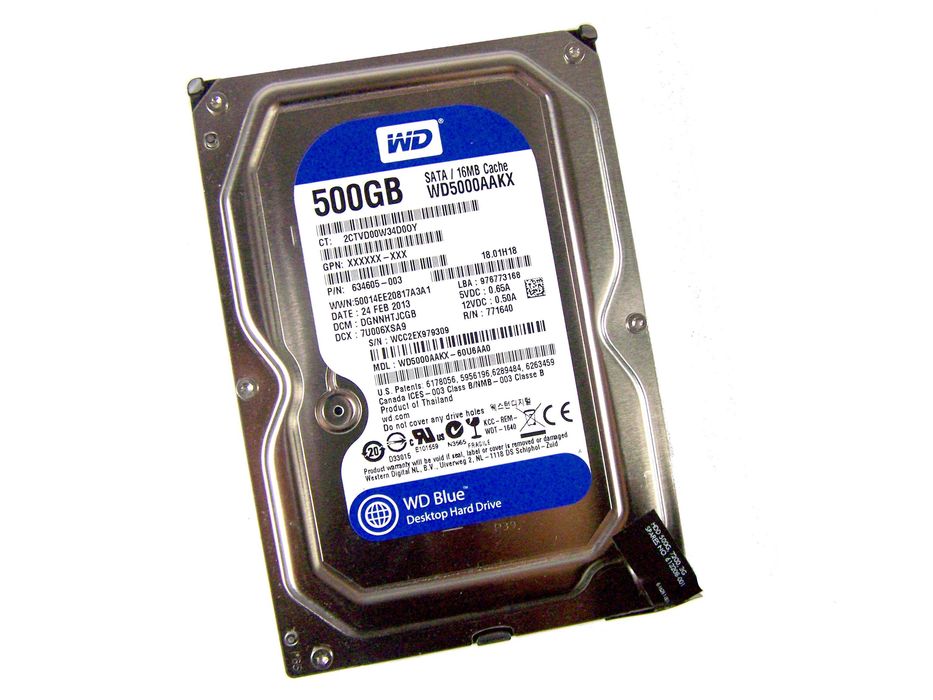 HDD Western Digital Blue 500gb