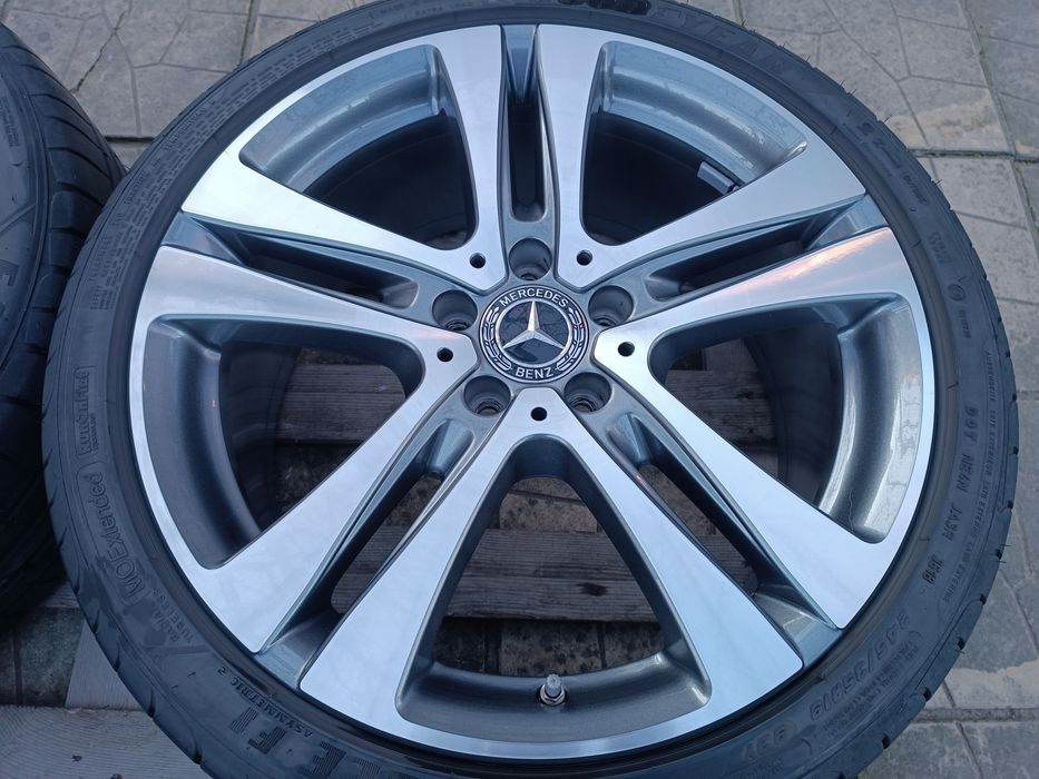 Джанти спорт пакет 19ки 5х112 Mercedes + летни гуми GoodYear