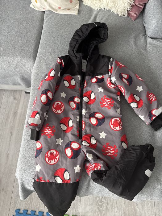 Salopeta iarna marimea  116 spiderman