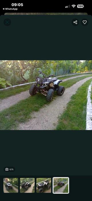 vand atv 125 cutie hidramata