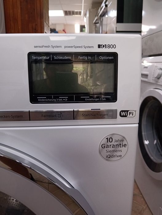 Пералня  Siemens IQ800 Extra Klasse WI-FI A+++  10кг  2 години гаранция Made in Germany!