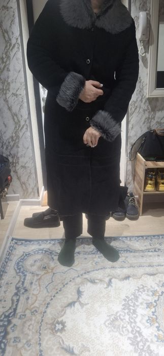 Дубленка замшевая