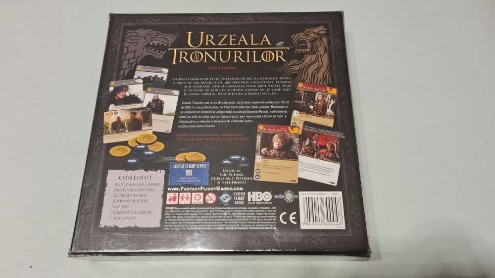 Jocuri de societate, jocuri carti, jocuri pe tabla Tronul de fier, Urzeala Tronurilor (Game of Thrones) , limba romana - NOI