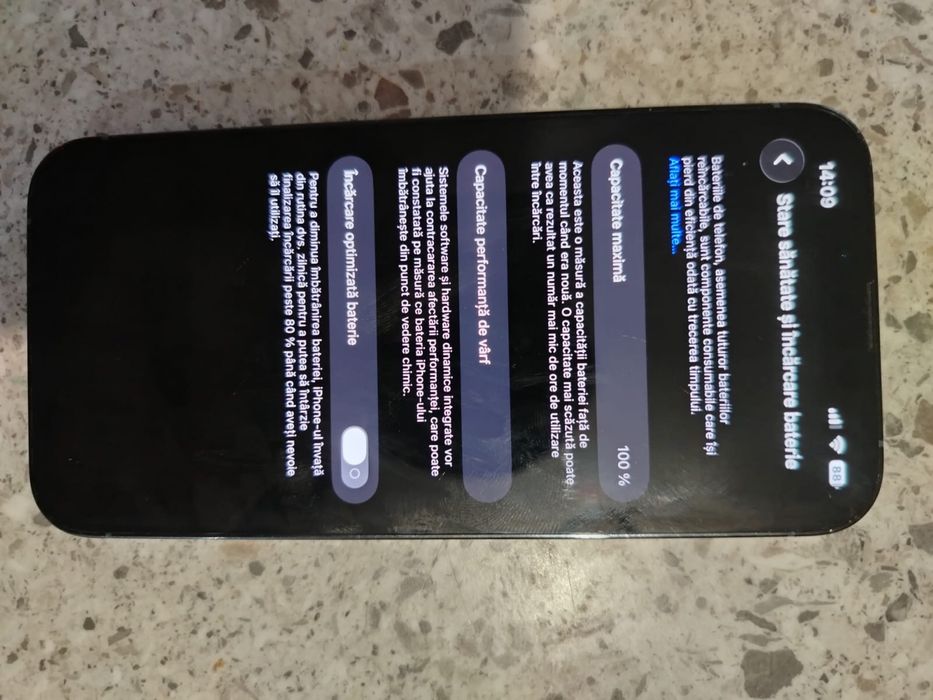 Iphone 13 pro sierra blue , 100% sanatate baterie