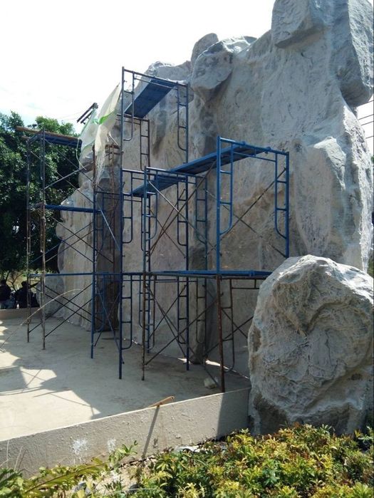 Камень скала искусственный скала водопад рельеф