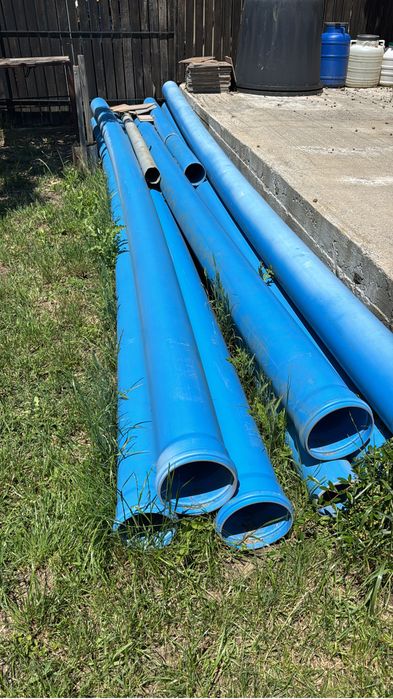 Teava PVC albastra
