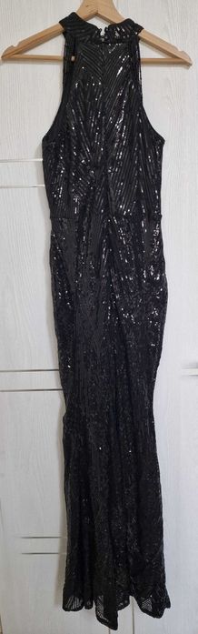 Рокля официална с пайети