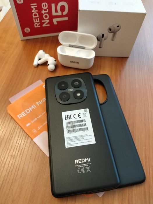 Redmi note 15:256/8+4гб.