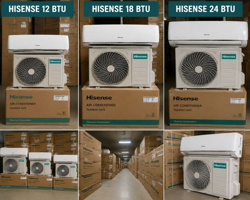 Кондиционер Hisense 12 /18 /24  инвертор Склад Доставка бесплатно