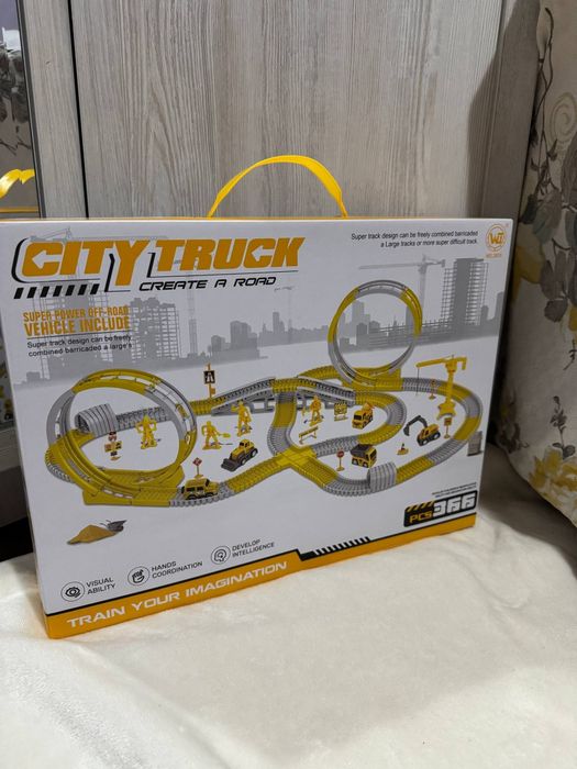 Трасса конструктор подарок для детей 366детей