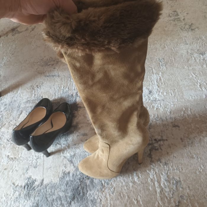 Cizme din piele naturala