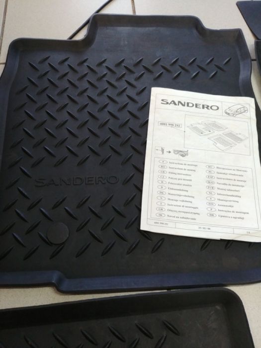Коврики в салон Renault Logan, Sandero